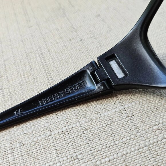 Liberty Sport Men Eyeglasses Sunglasses Frame Black ROADSTER Wrap Eye Wear - Picture 9 of 12